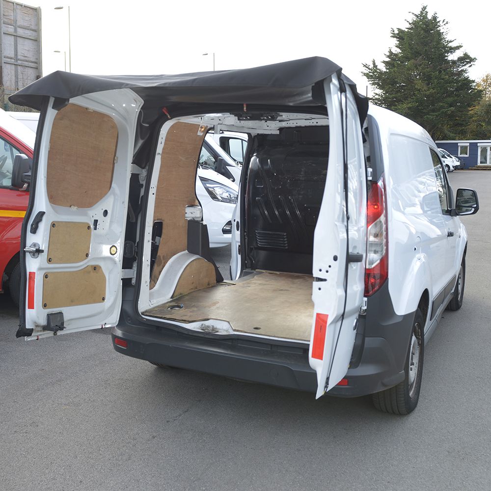 Ford Transit Connect Barn Door Cover - Black (2014-Onwards)