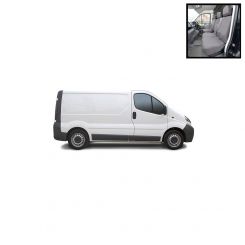 Renault Master ZE Tailored Front Seat Covers - Grey (2018 Onwards)