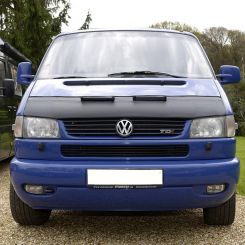 VW T4 Long Nose Bonnet Bra - Black (1996-2003)