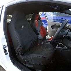 Ford Focus ST Recaro Single Seat Cover - Black (2012 Onwards)