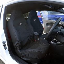 Ford Fiesta ST MK7/7.5 Recaro Single Seat Covers x2 - Black (2008-2017)