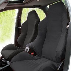 Honda Civic Type R FN2 FD2 Integra Tailored Single Seat Cover - Black